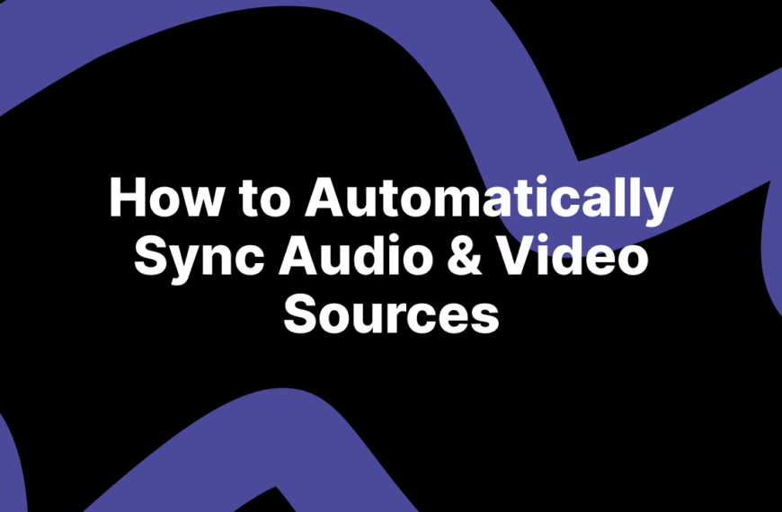 Index 1 How to maintain an audio synchronization device
